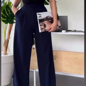 Pantalon Wide leg- Old Money